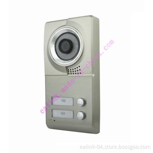 Video Outdoor Panel for Villa Doorphone System Support 2 Families